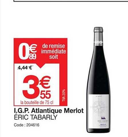 i.g.p atlantique merlot éric tabarly