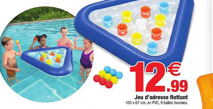 jeu d'adresse flottant