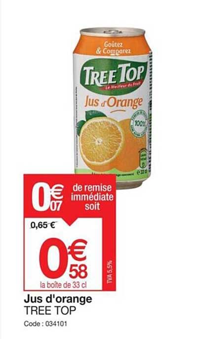 Jus D'orange Tree Top