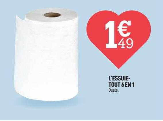 L'essuie-tout 6 En 1