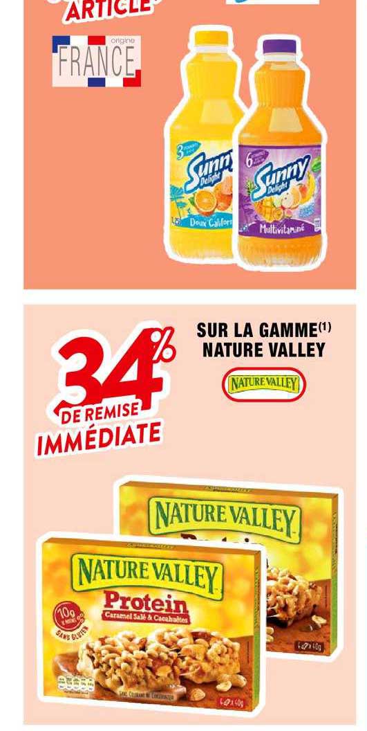 la gamme nature valley