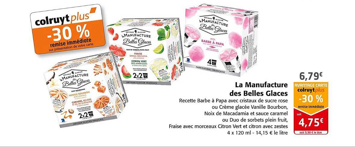 la manufacture des belles glaces