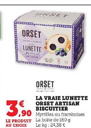 la vraie lunette orset artisan biscuitier