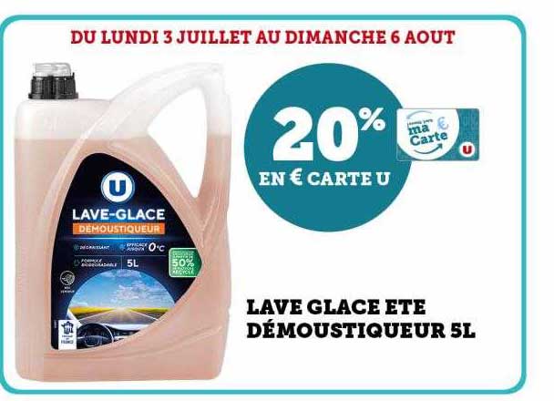 lave glacé été démoustiqueur 5l