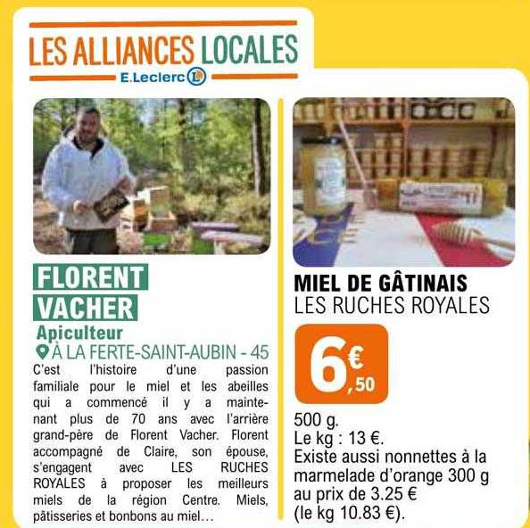 miel de gâtinais les ruches royales