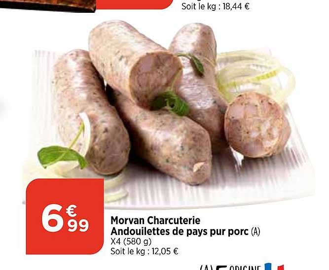 Morvan Charcuterie Andouillettes De Pays Pur Porc