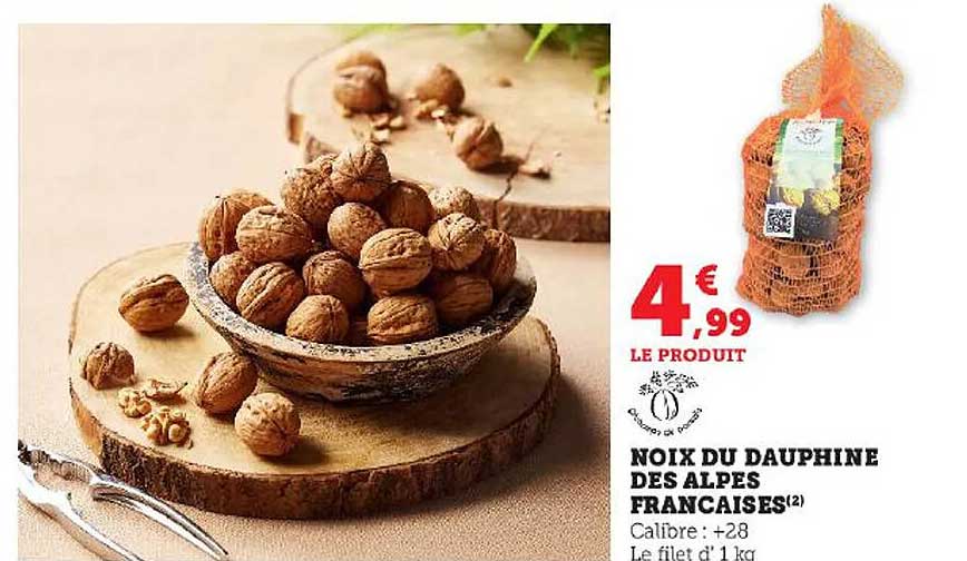 noix du dauphiné des alpes françaises