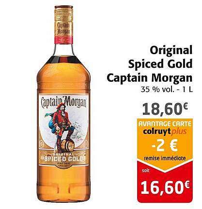 Original Spiced Gold Captain Morgan