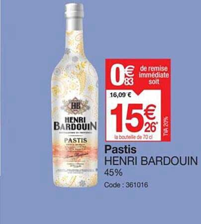 pastis henri bardouin
