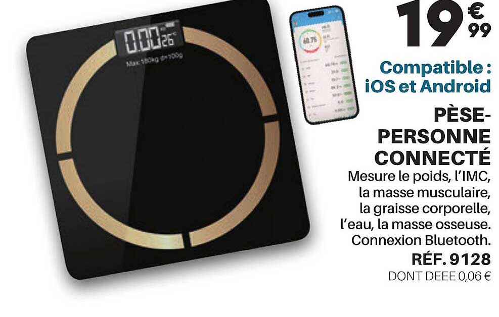 Pèse-personne Connecté