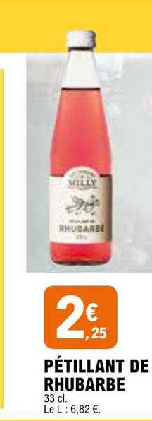 Pétillant De Rhubarbe