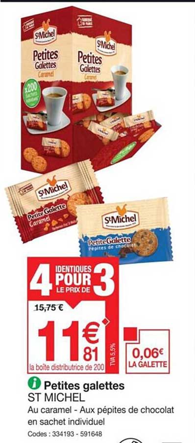 petites galettes st michel