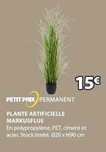 plante artificielle markusflue
