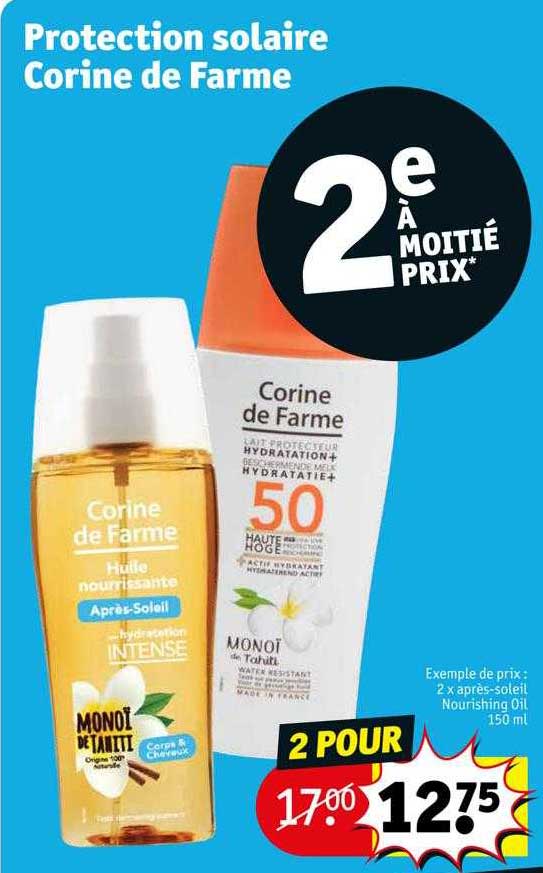 protection solaire corine de farme