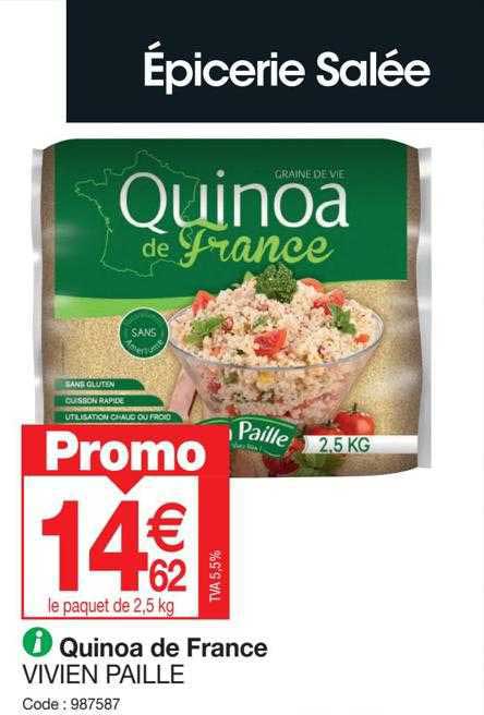 quinoa de france vivien paille