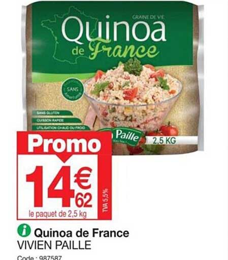 quinoa de france vivien paille