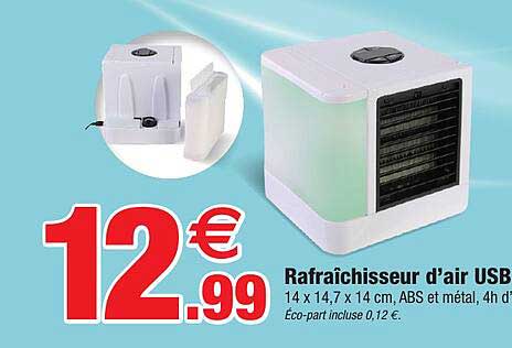 rafraîchisseur d'air usb