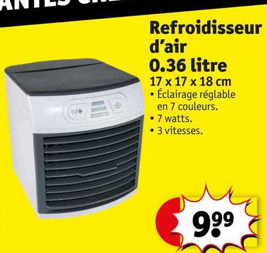 refroidisseur d'air 0.36 litre