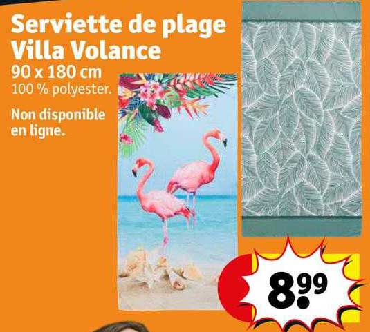 serviette de plage villa volance