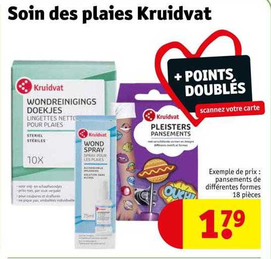 Soin Des Plaies Kruidvat