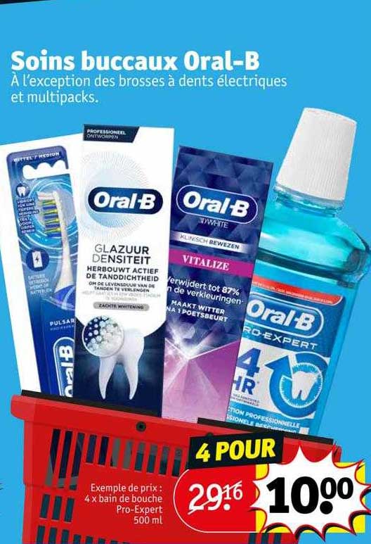 soins buccaux oral-b