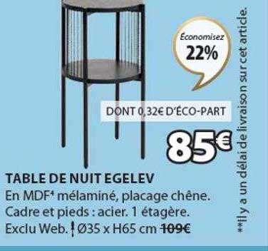 Table De Nuit Egelev