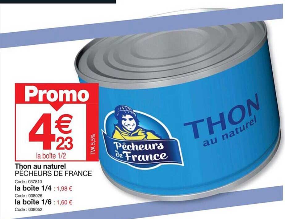 thon au naturel pêcheurs de france