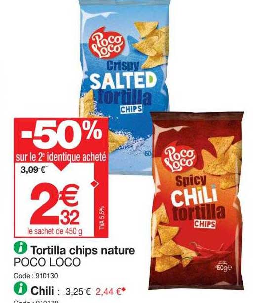 Tortilla Chips Nature Poco Loco