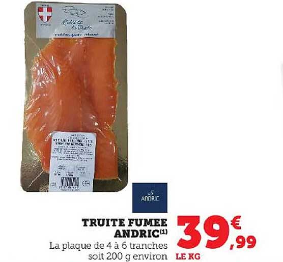 Truite Fumée Andric