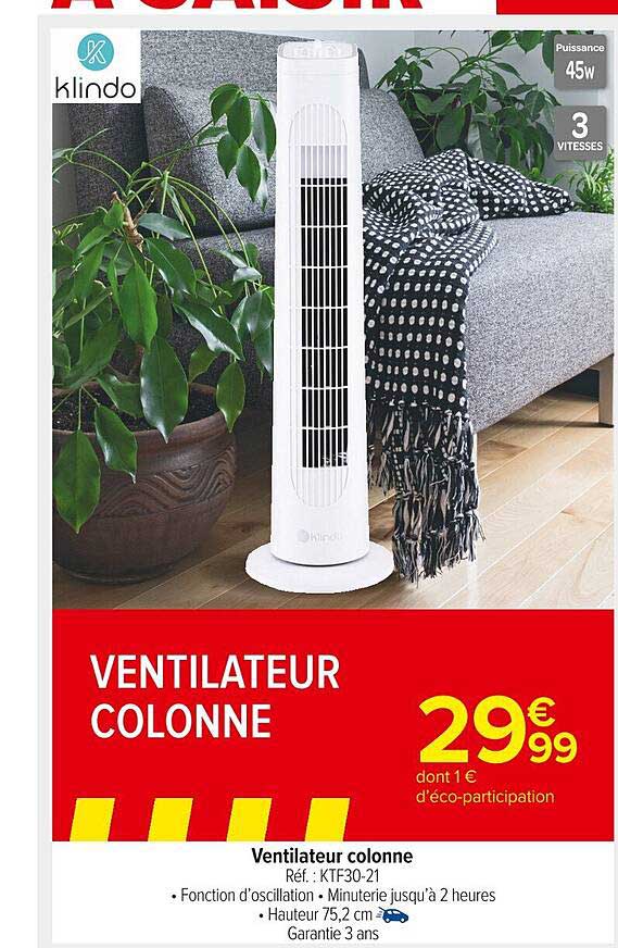Ventilateur Colonne