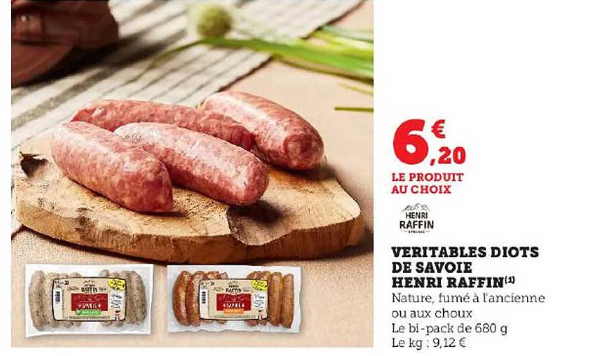 véritables diots de savoie henri raffin