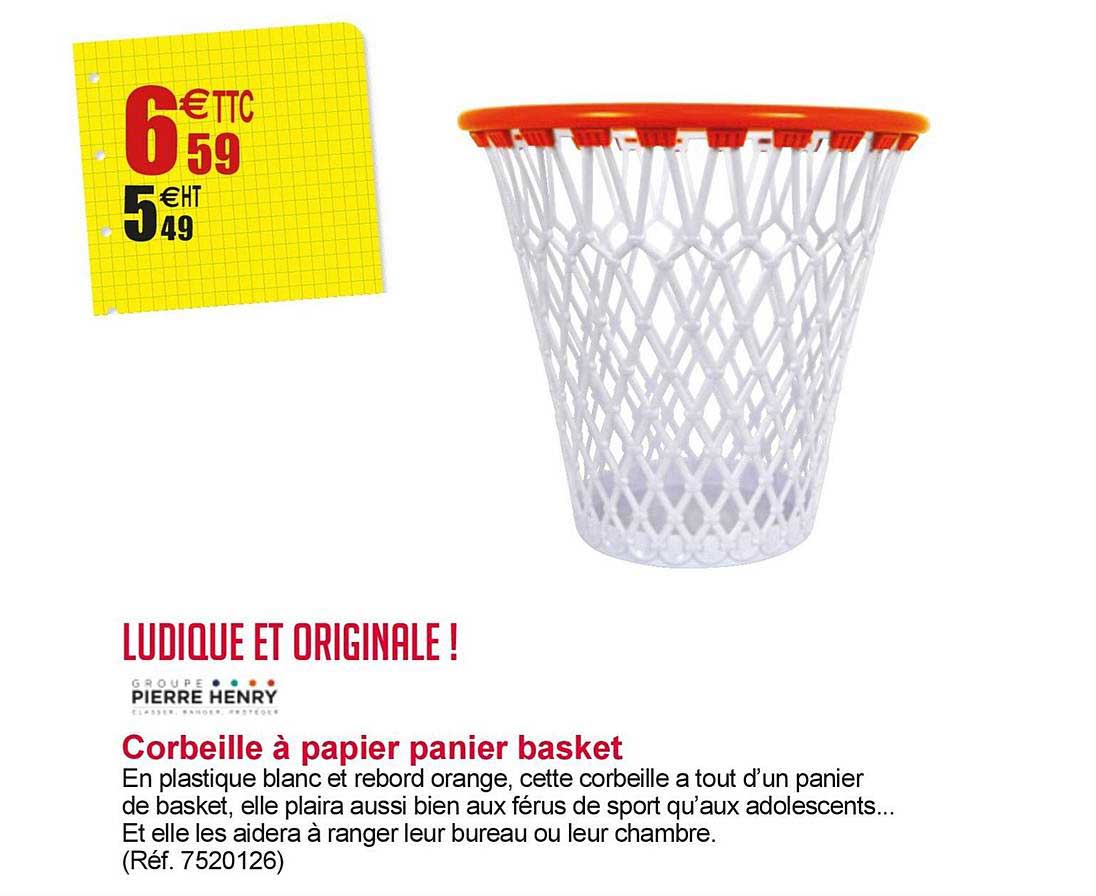 corbeille à papier panier basket pierre henri