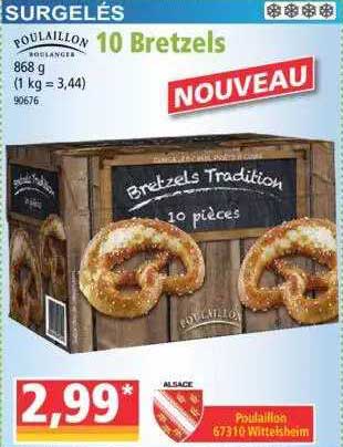 10 Bretzels Poulaillon
