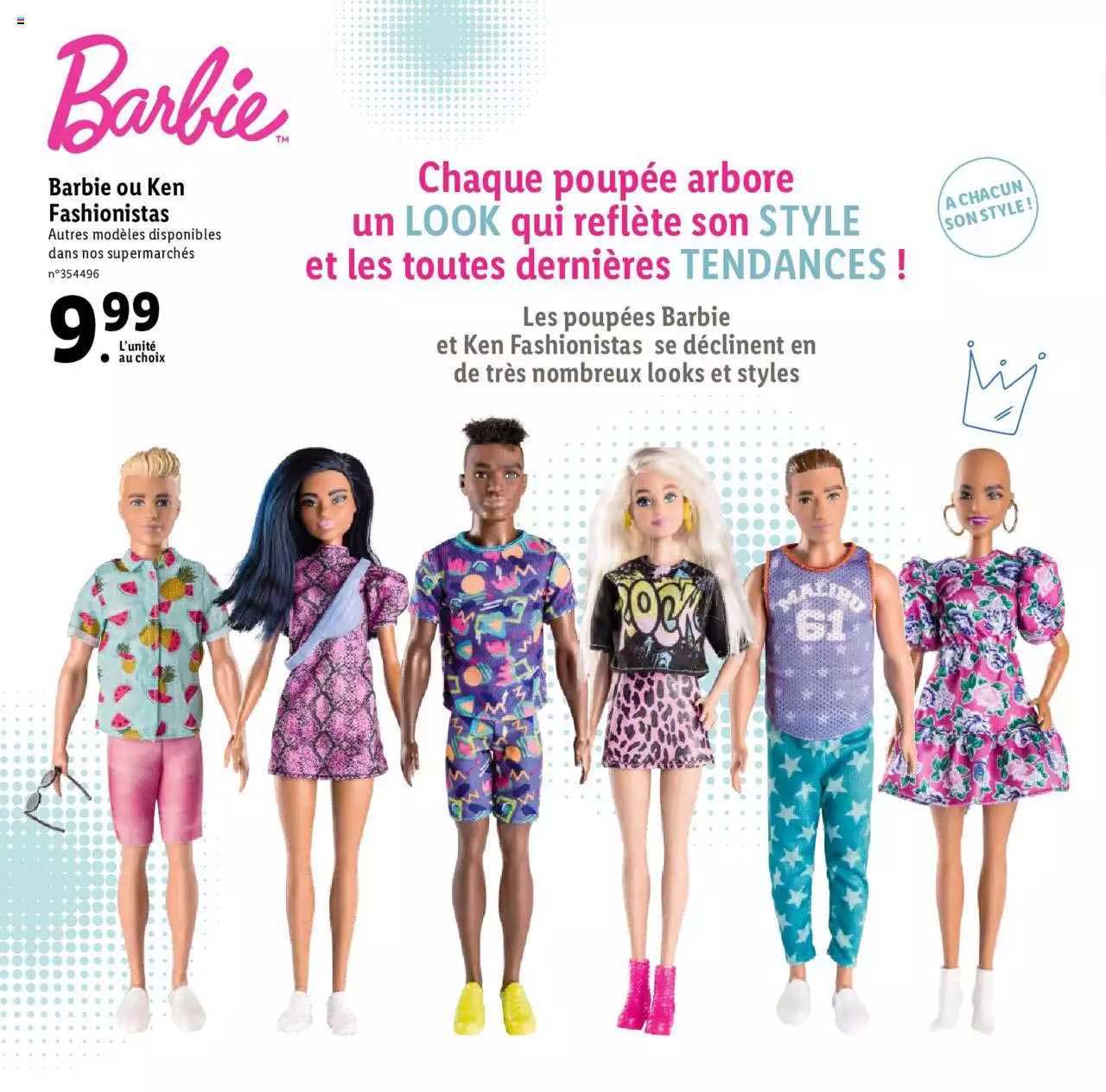barbie ou ken fashionistas