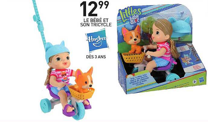 Bébé Et Son Tricycle