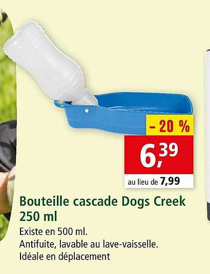 bouteille cascade dogs creek 250 ml
