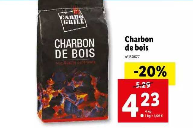charbon de bois carbo grill