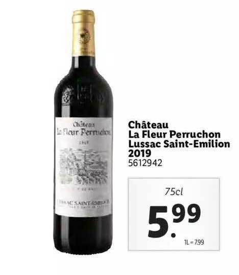 château la fleur perruchon lussac saint-émilion 2019
