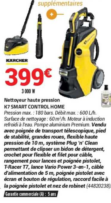 nettoyeur haute pression k7 smart control home kärcher