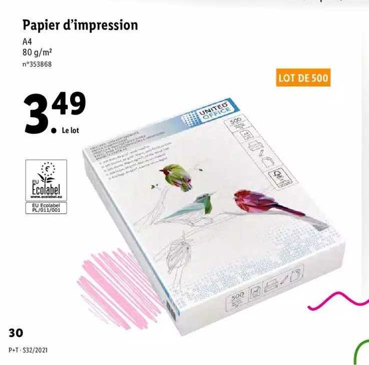 papier d'impression