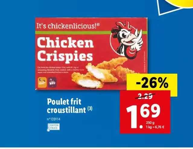 poulet frit croustillant