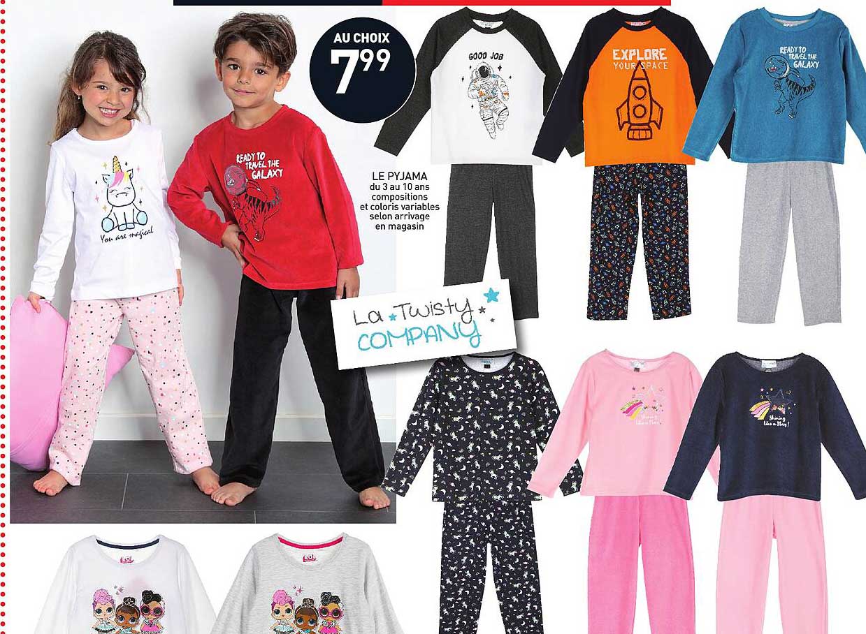 pyjama la twisty company