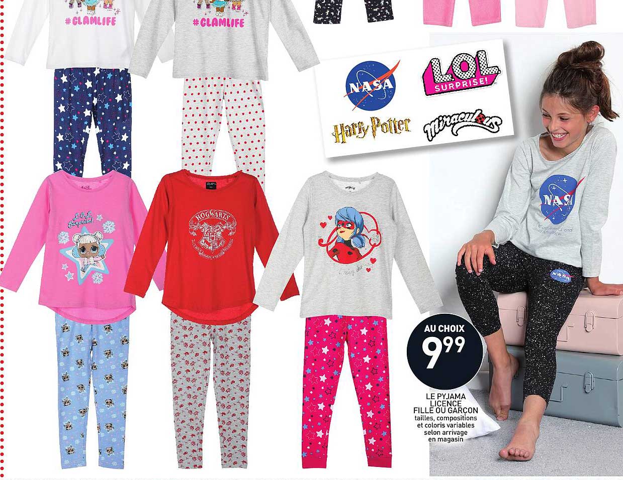 Pyjama Licence Fulle Ou Garçon