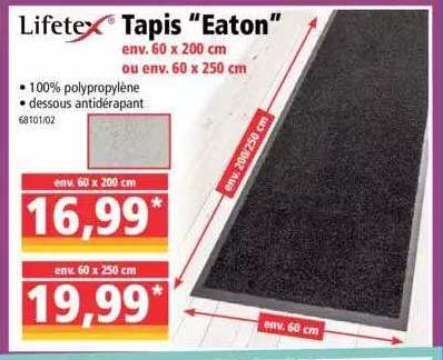 tapis "eaton" lifetex