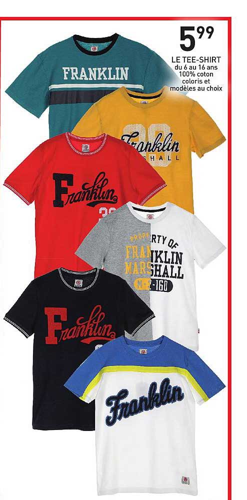 tee-shirt franklin