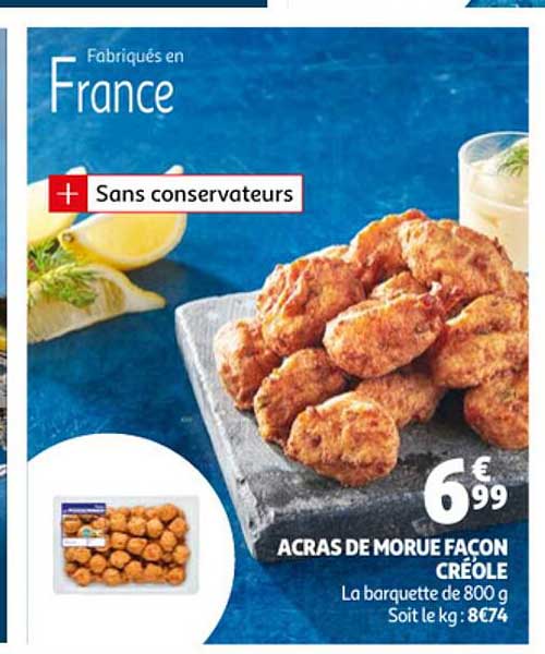 acras de morue façon créole