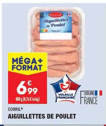 Aiguillettes De Poulet Corril
