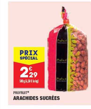 Arachides Sucrées Profruit