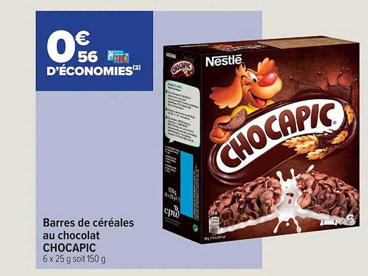 Barres De Céréales Au Chocolat Chocapic