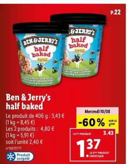 ben & jerry's half baked